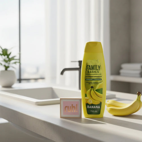 Acondicionador Banana 700ml Crema Peinar 2 en 1