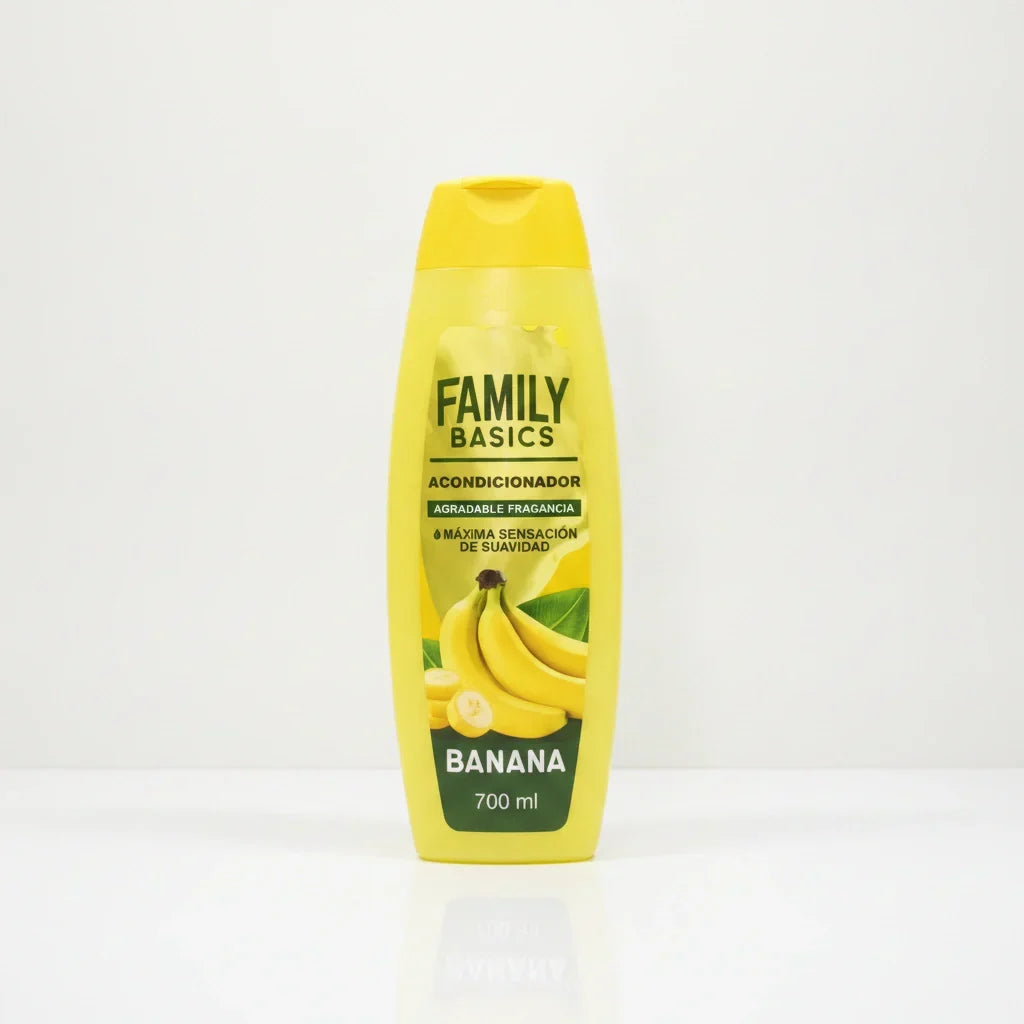 Acondicionador Banana 700ml Crema Peinar 2 en 1
