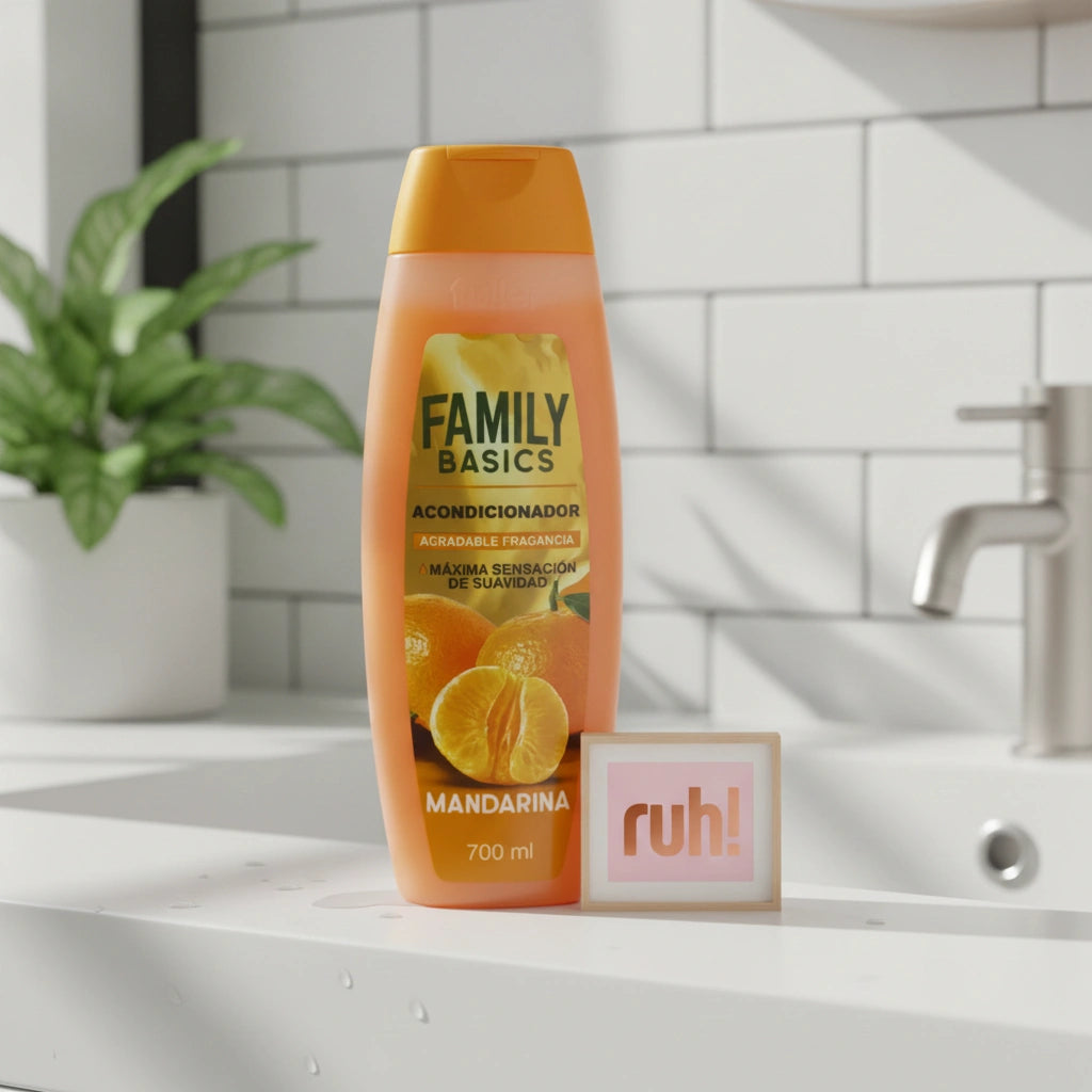 Acondicionador Mandarina 700 ml Crema Peinar 2 en 1