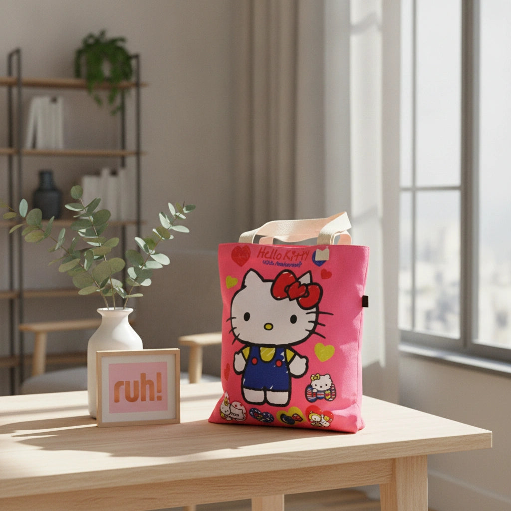 Bolsa Tote Hello Kitty Love | 37 x 33 cm