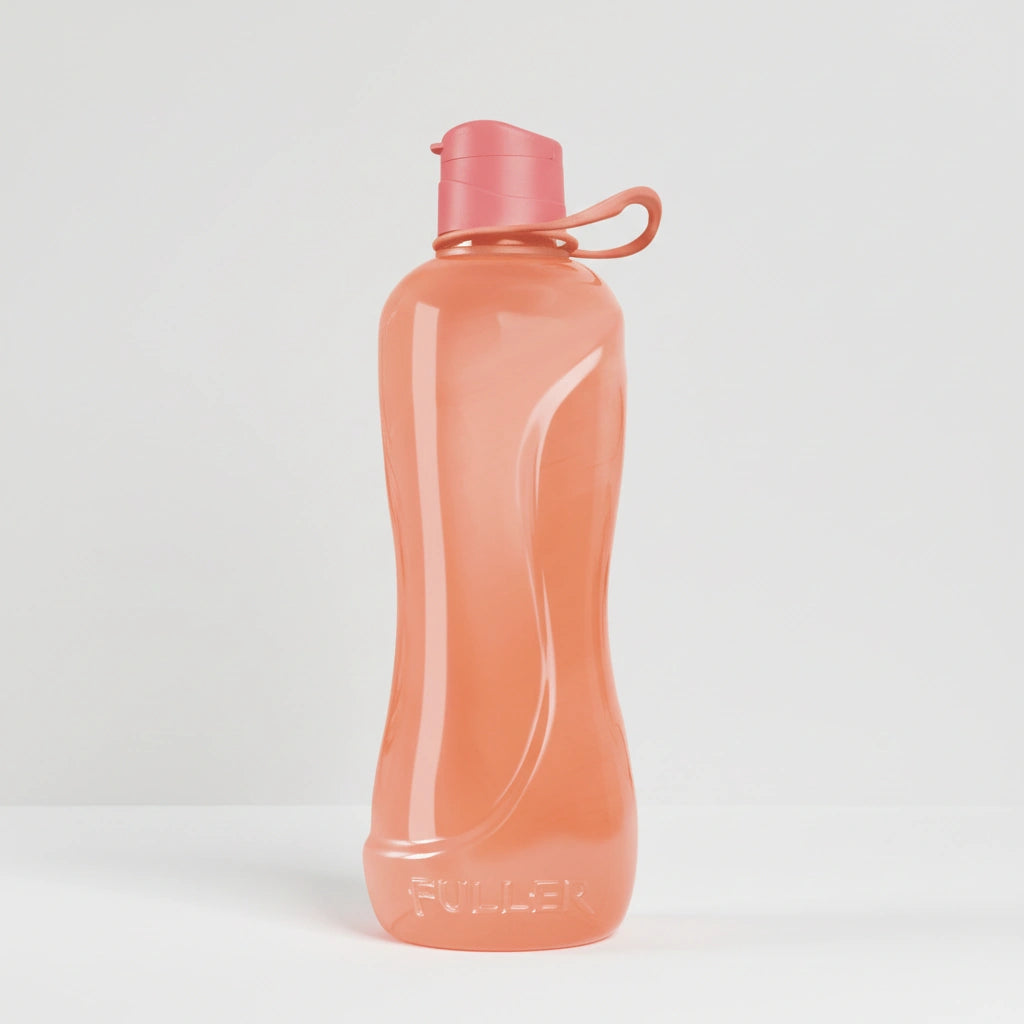Botella Jumbo Rosa Gold 2 Litros Flip Top con asa