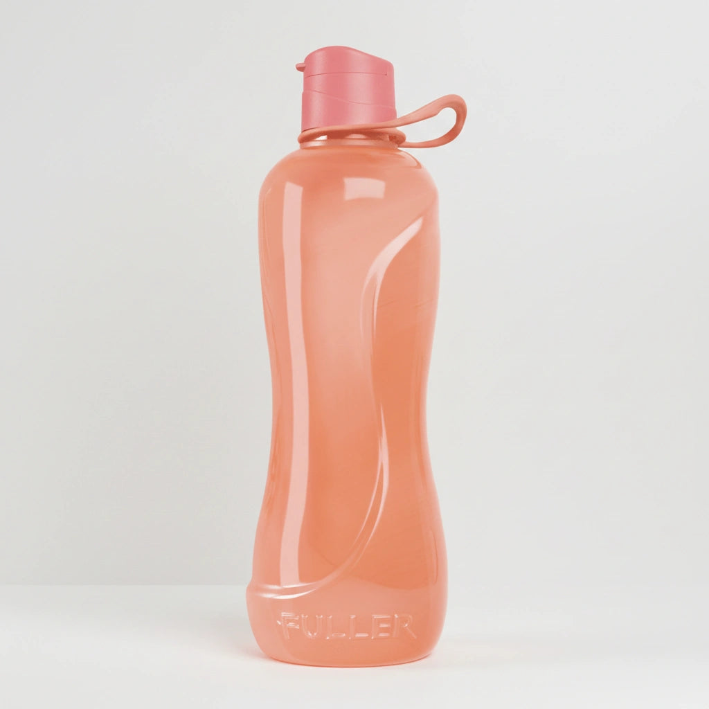 Botella Jumbo Rosa Gold 2 Litros Flip Top con asa