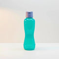Botella Reutilizable Azul Glitter 1 Litro Tapa Flip Top