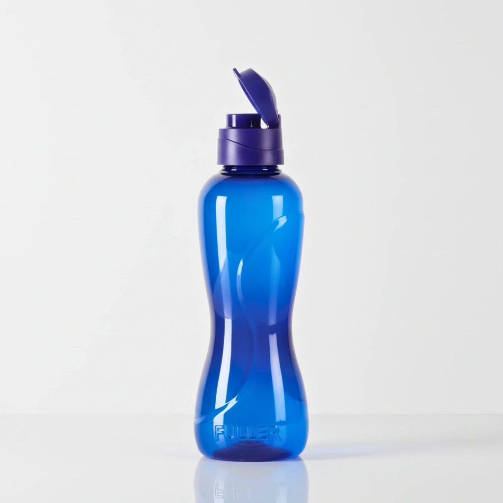 Botella Reutilizable Azul Navy 500ml Tapa Flip Top