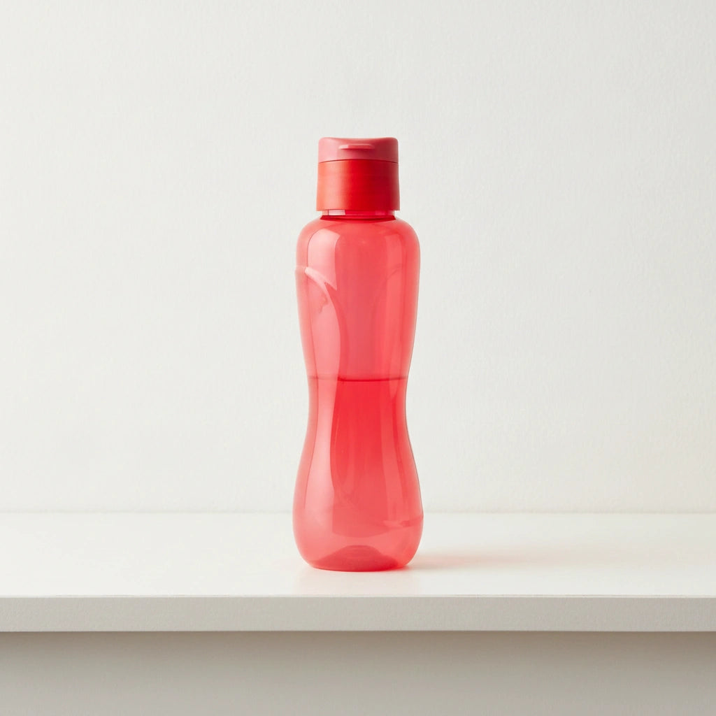 Botella Reutilizable Coral 1 Litro Tapa Flip Top