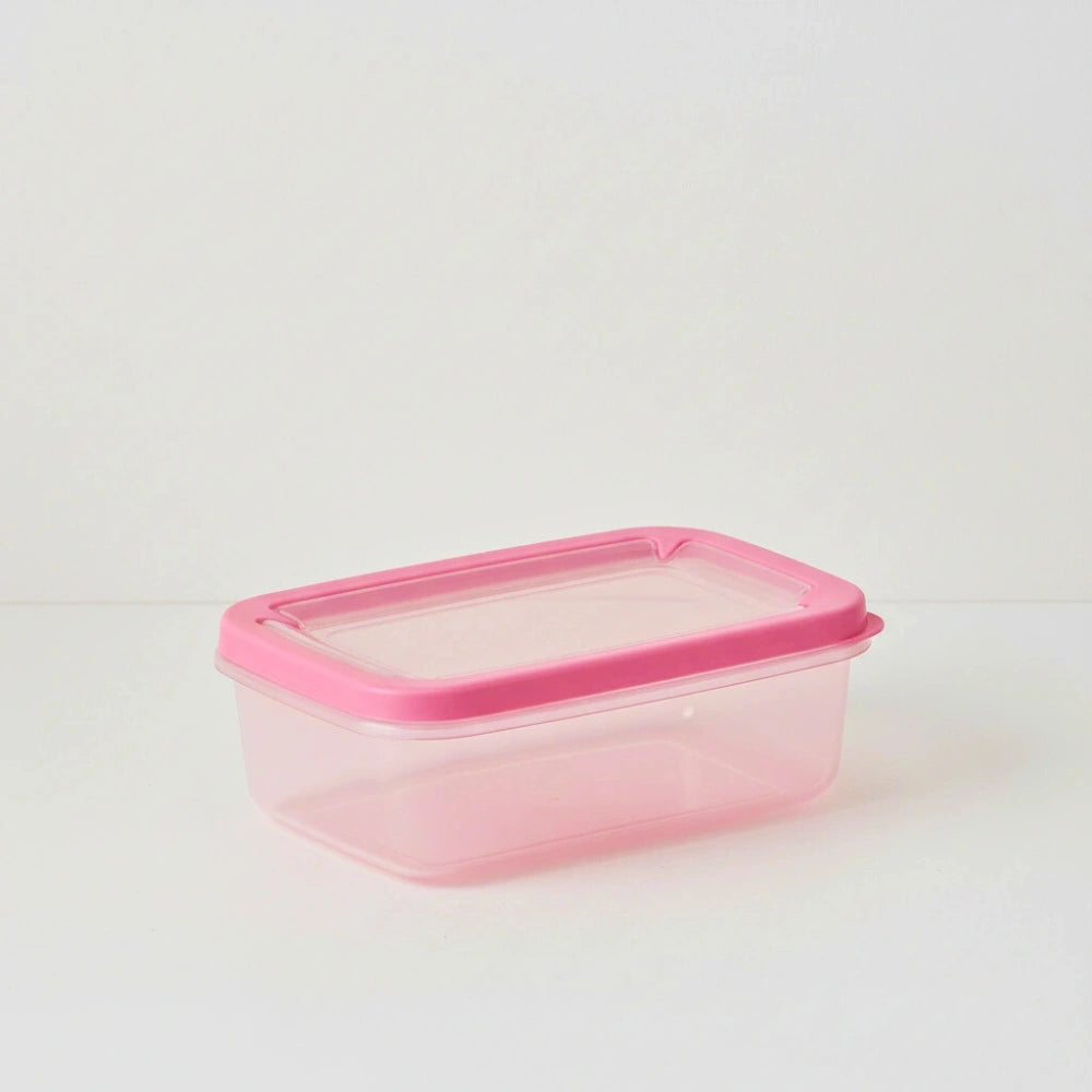 Contenedor Plástico Rosa 500 ml