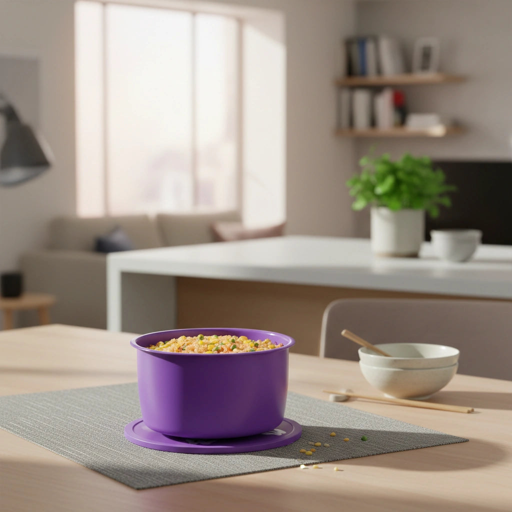 Contenedor Serviguisados Morado 3 L