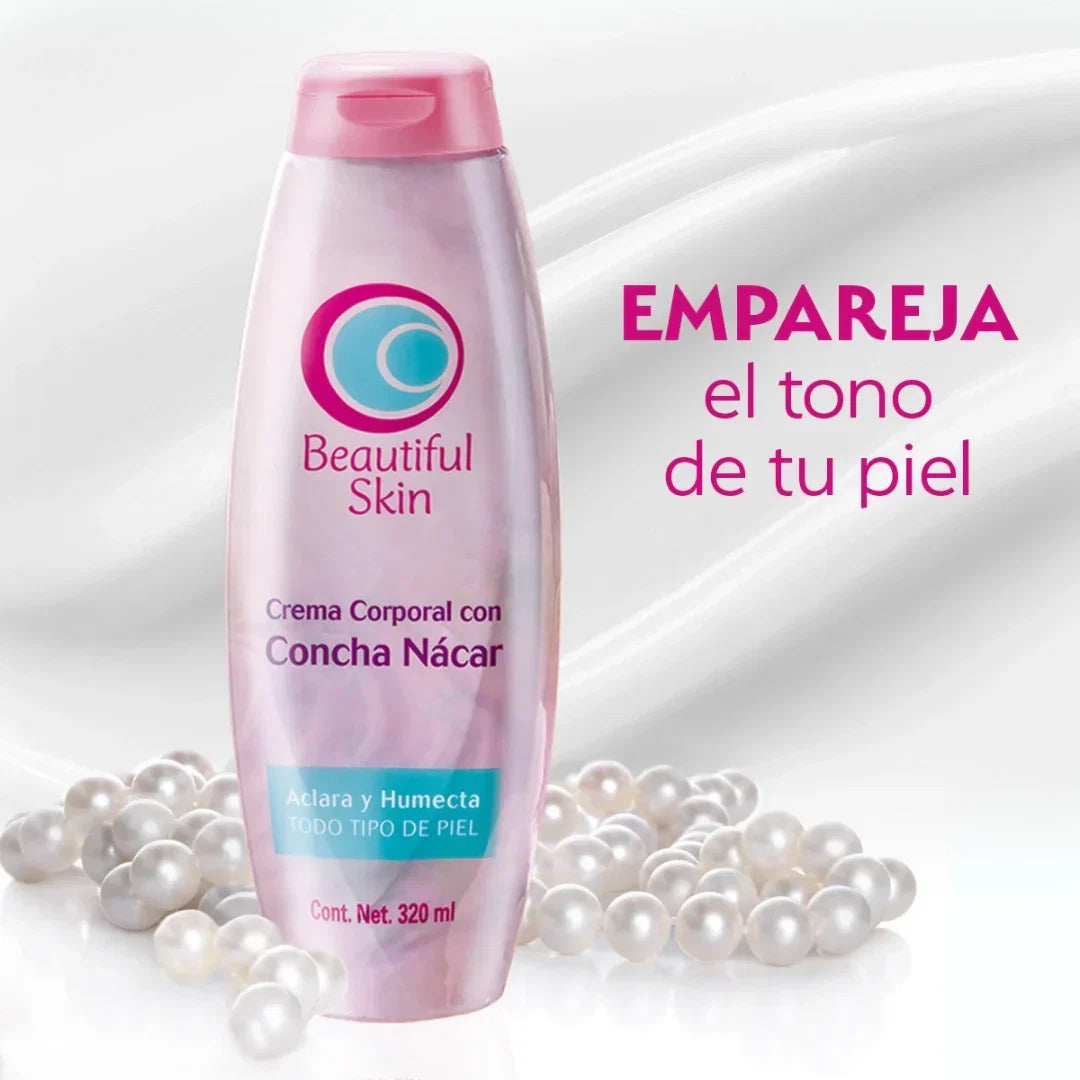 Crema corporal con concha nácar 320 ml