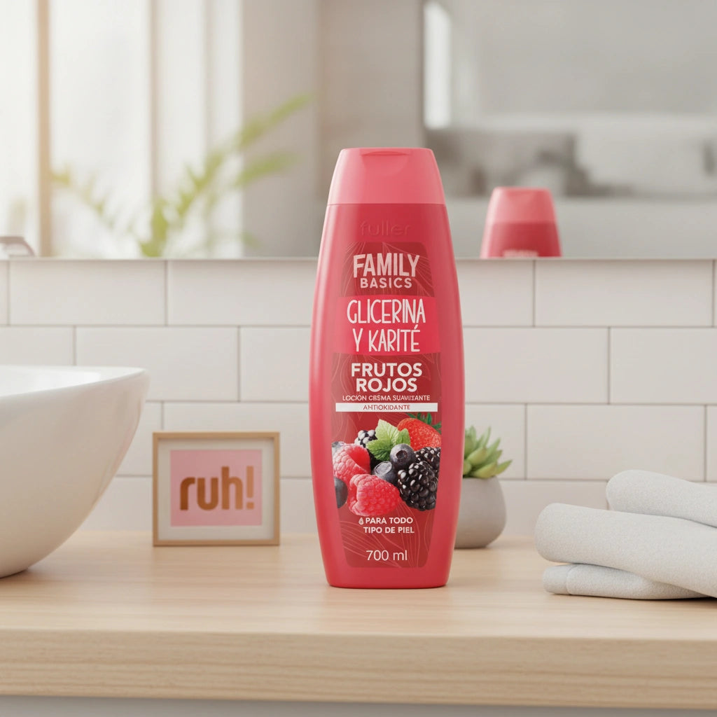 Crema suavizante antioxidante con Frutos Rojos 700 ml