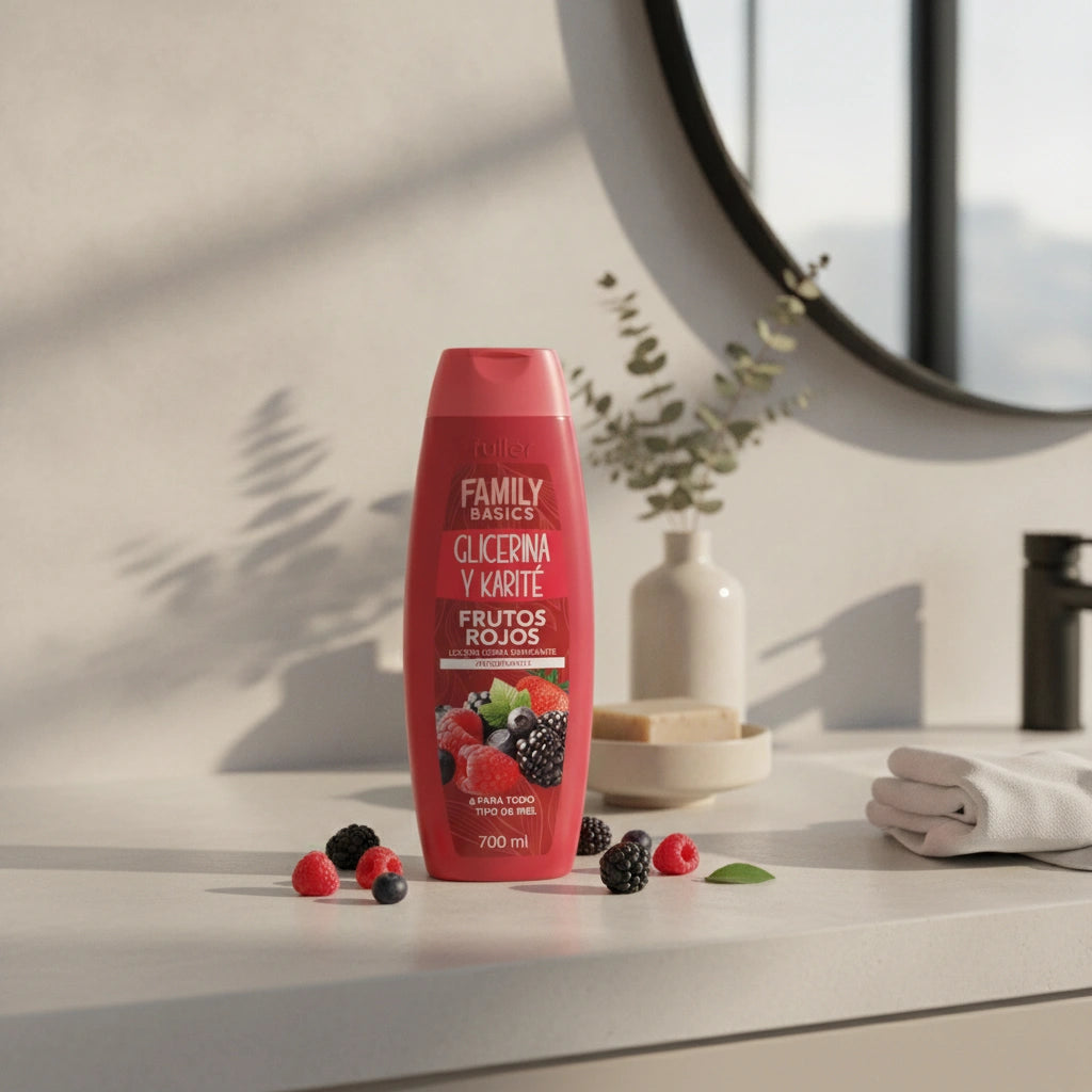 Crema suavizante antioxidante con Frutos Rojos 700 ml