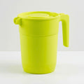 Jarra Verde con Tapa para Nevera | 1 L