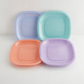 Juego de 4 Platos Sweet Multicolor 21 cm c/u