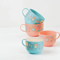 Juego de 4 Tazas Sweet Multicolor 320 ml c/u