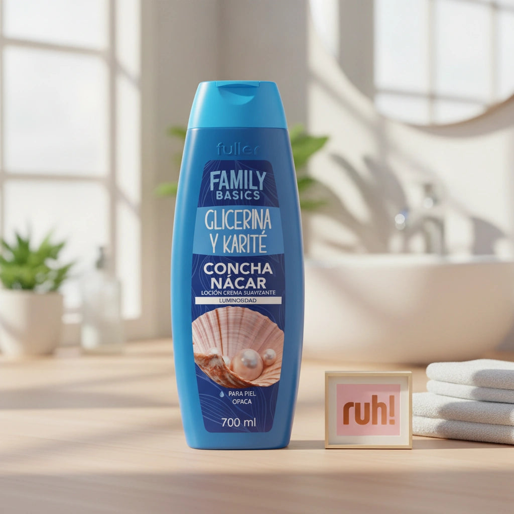 Loción crema suavizante con concha nácar 700 ml