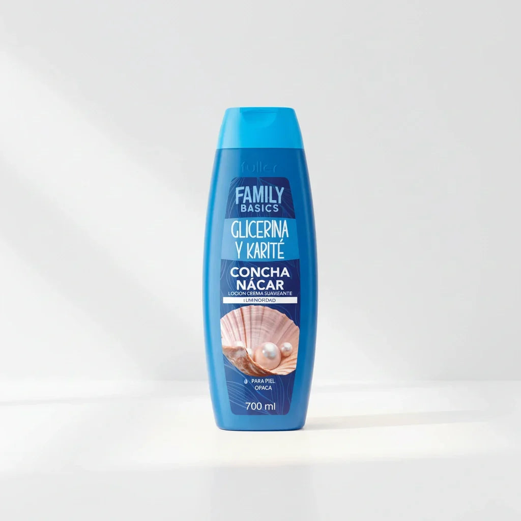 Loción crema suavizante con concha nácar 700 ml