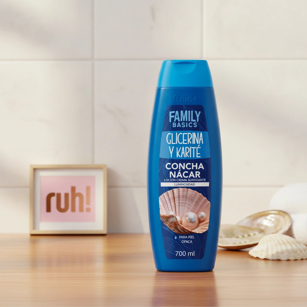 Loción crema suavizante con concha nácar 700 ml