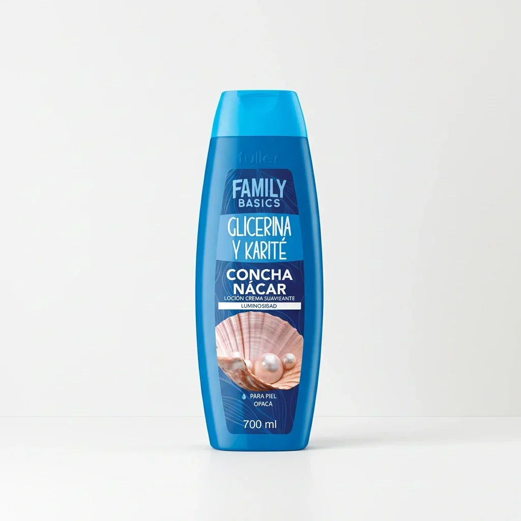 Loción crema suavizante con concha nácar 700 ml