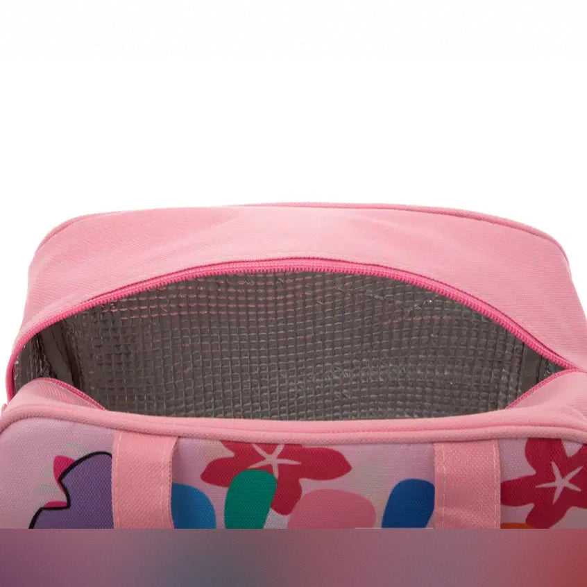 Lonchera Térmica Stitch Rosa