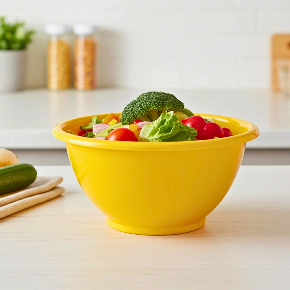 Maxi Bowl Amarillo de Alta Capacidad | 8 L