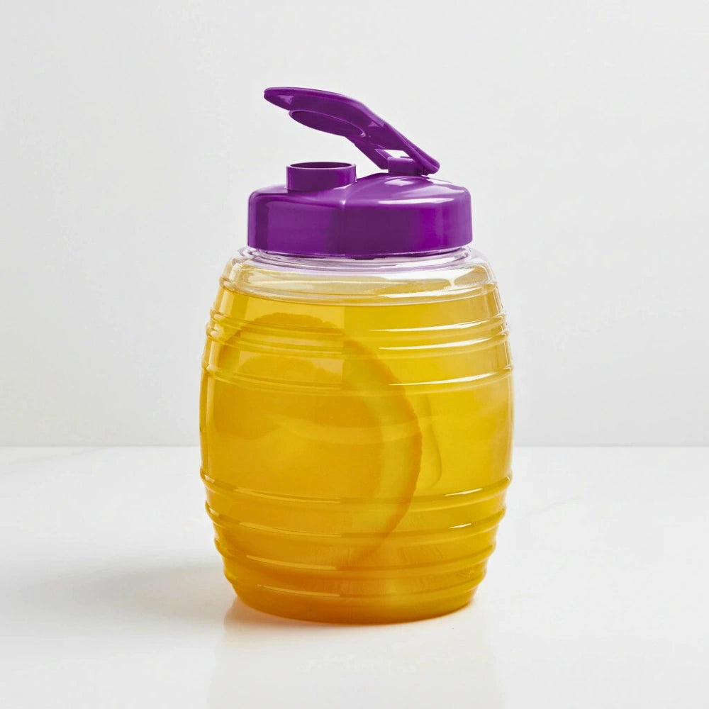 Mini Vitrolero de Plástico 500 ml Tapa Morada