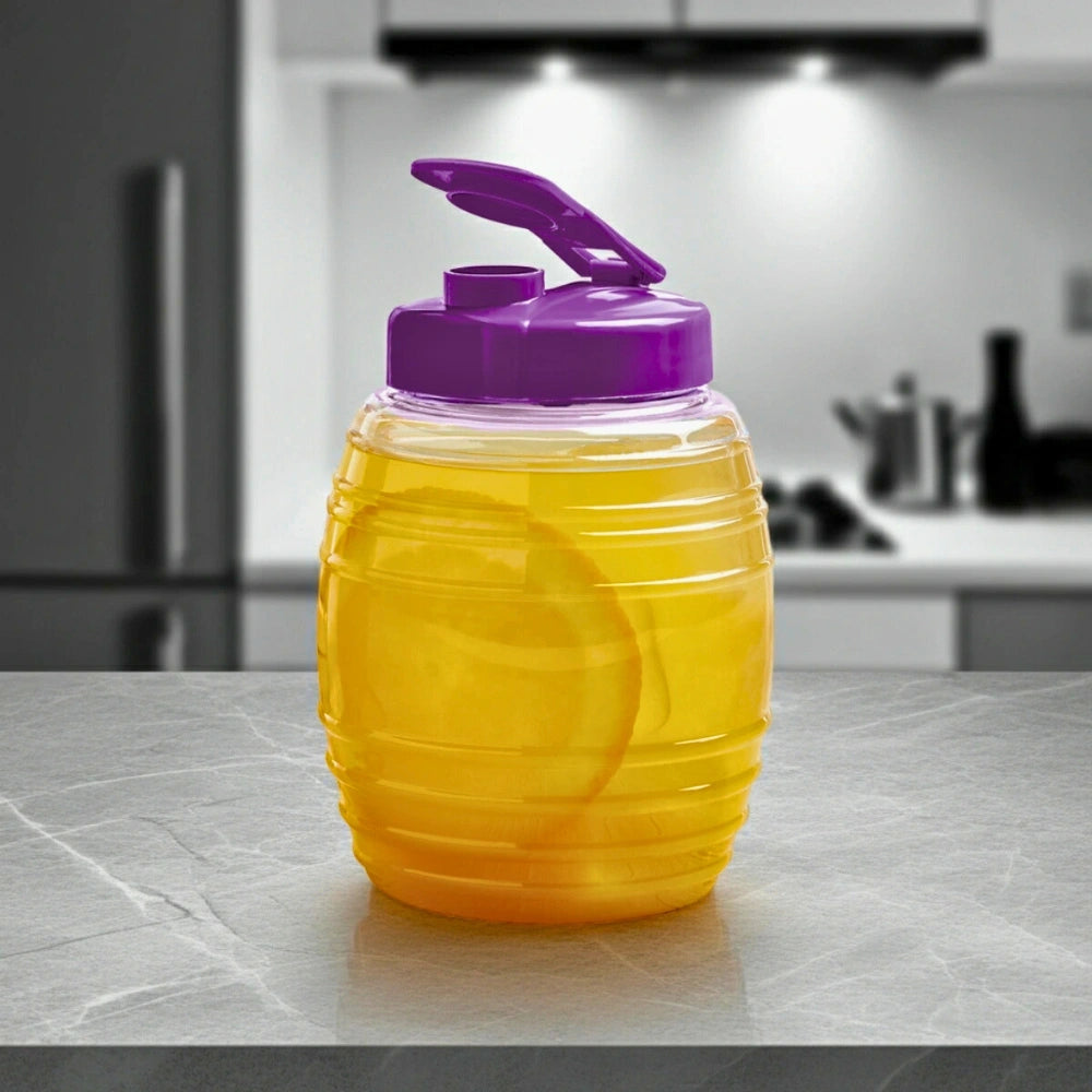 Mini Vitrolero de Plástico 500 ml Tapa Morada
