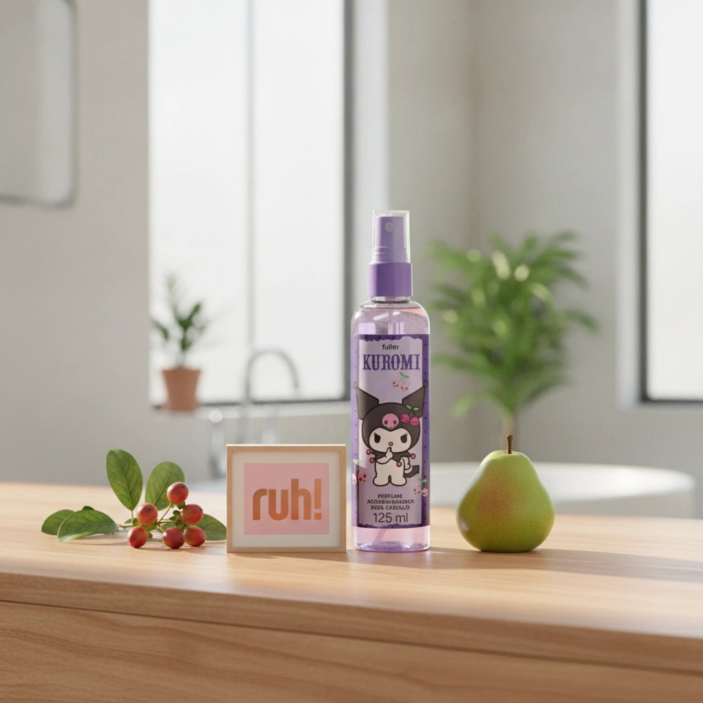 Perfume Acondicionador de Cabello Kuromi 125 ml