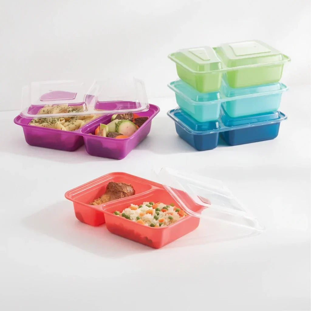 Set 5 Contenedores Gurmy Pack- Dúo Lunch 800 ml