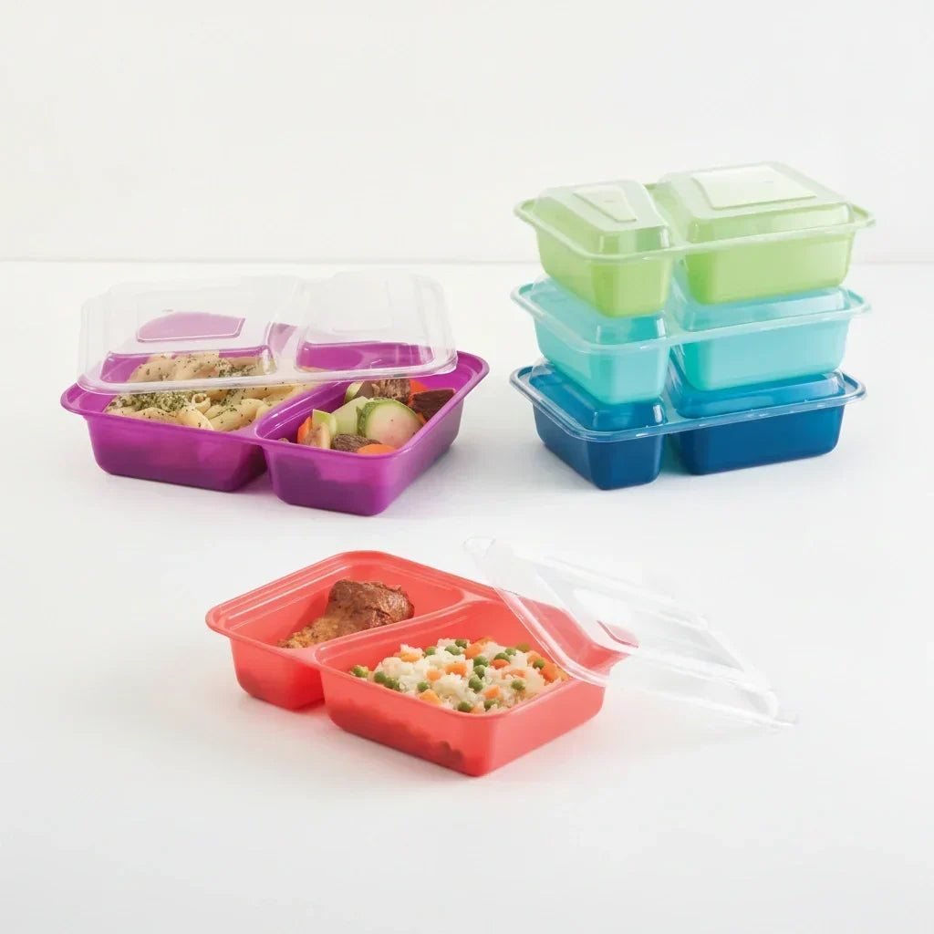 Set 5 Contenedores Gurmy Pack- Dúo Lunch 800 ml