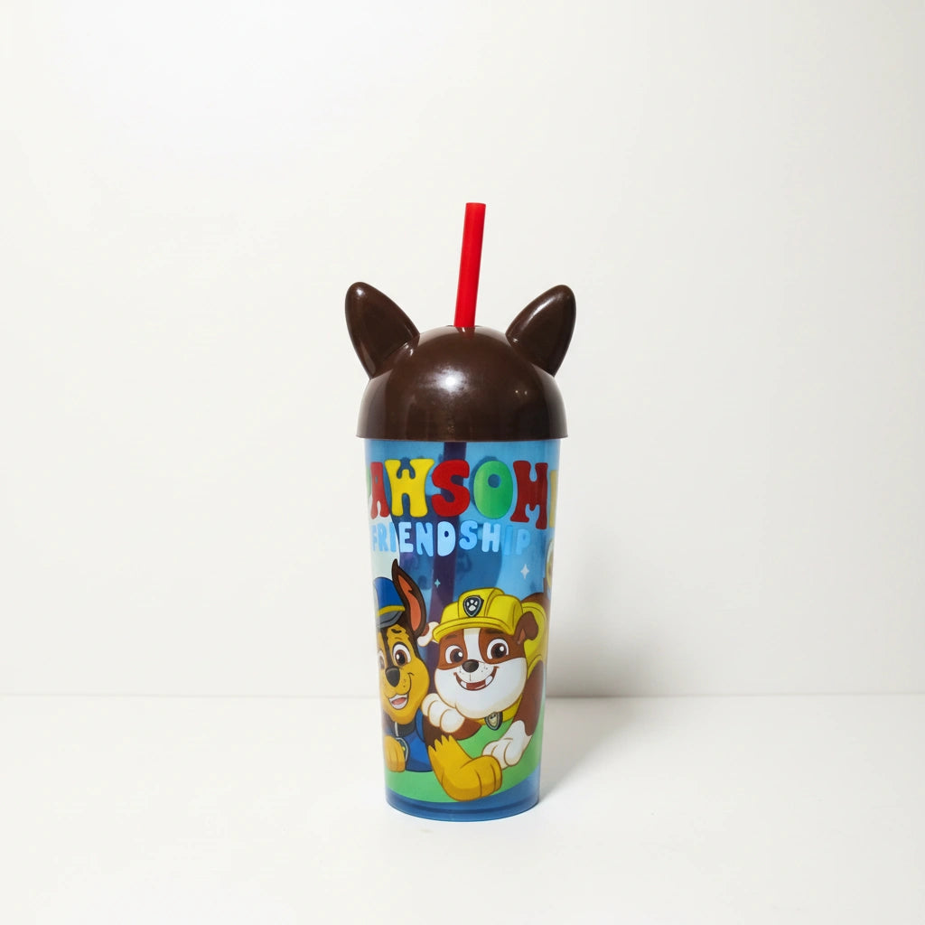 Vaso Paw Patrol 500ml con Popote