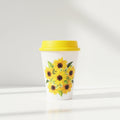 Vaso Reutilizable Girasol 280 ml