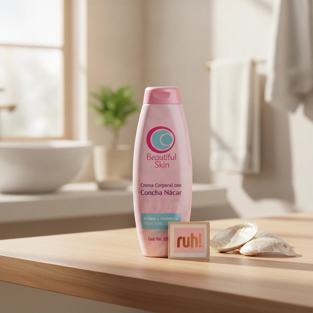 Crema corporal con concha nácar 320 ml